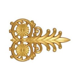 Altın Saray Tavan Mızrak Motif 14*21 cm