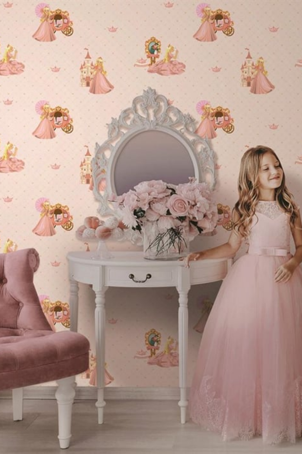 Adawall Ada Kids Girls Kids Room Wallpaper 8910-2