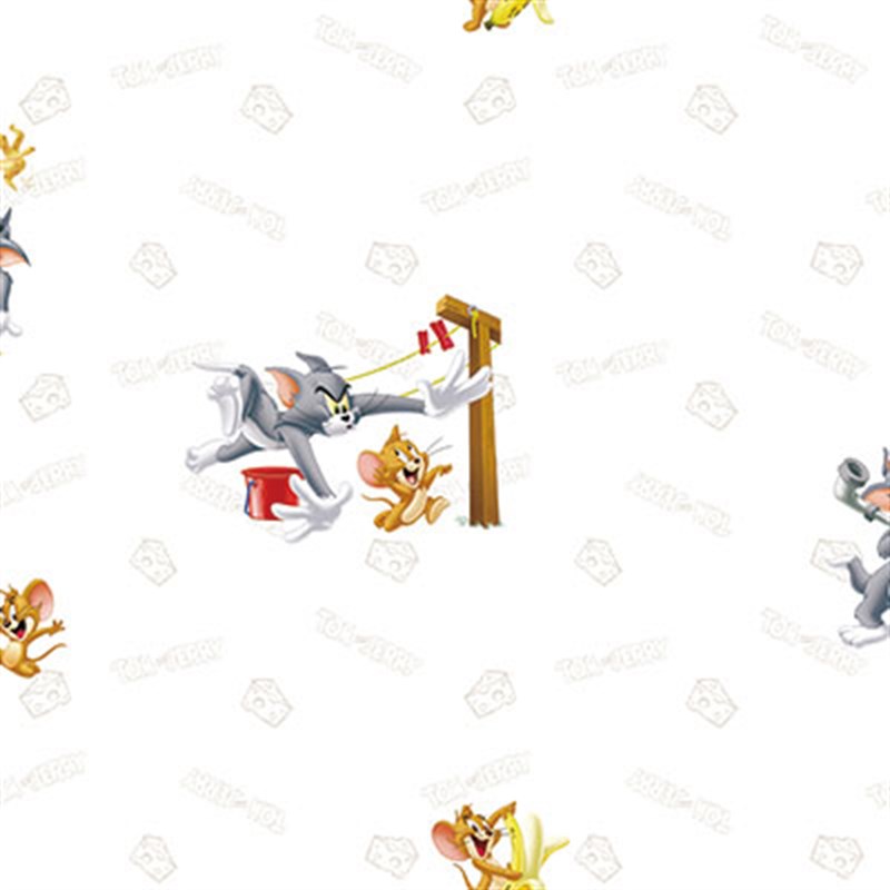 ورق جدران غرفة الأطفال Adawall Ada Kids Tom and Jerry 8925-1