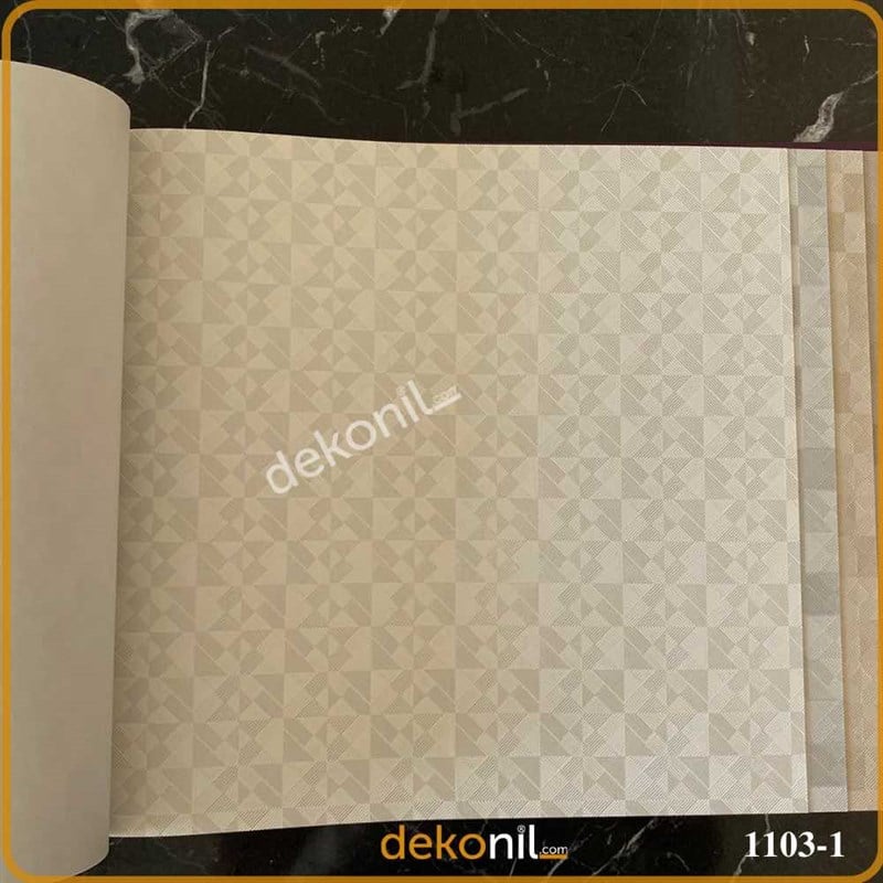 Adawall Beta Geometrik Duvar Kağıdı 1103-1 l Dekonil