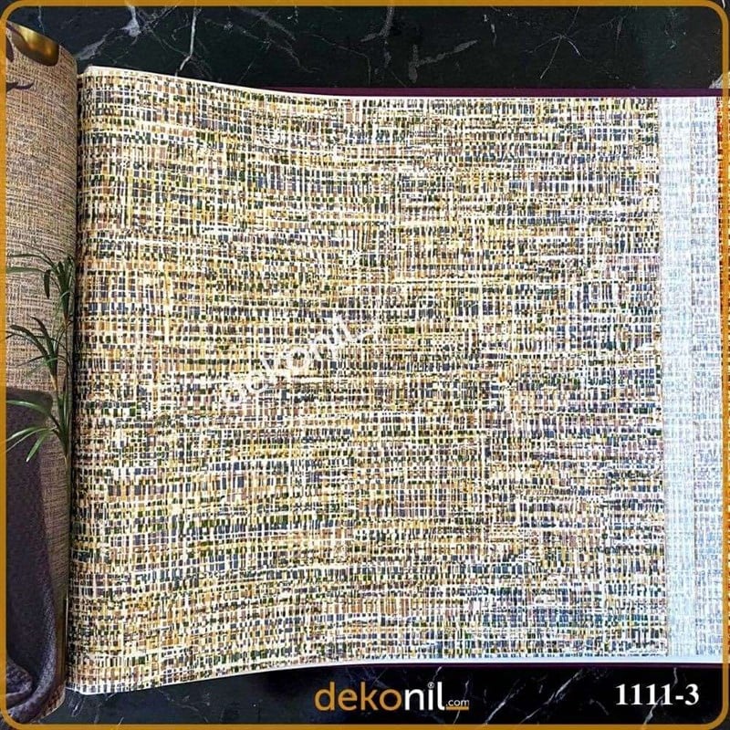 Adawall Beta Hasır Desen Duvar Kağıdı 1111-3 l Dekonil