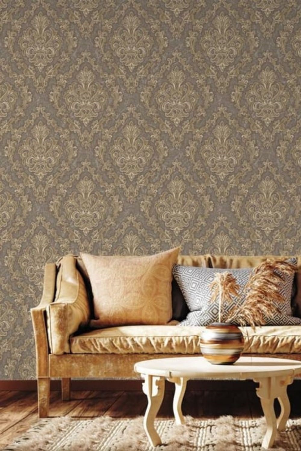 Adawall Dante Damask Desenli Duvar Kağıdı 1405-4