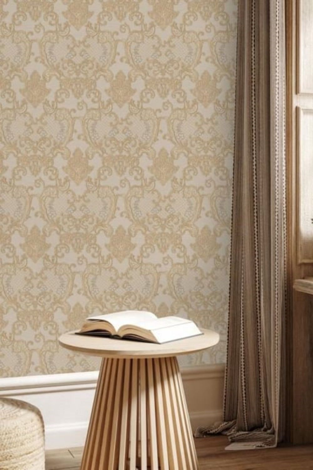 ورق جدران بنمط دمشقي من Adawall Dante 1411-4