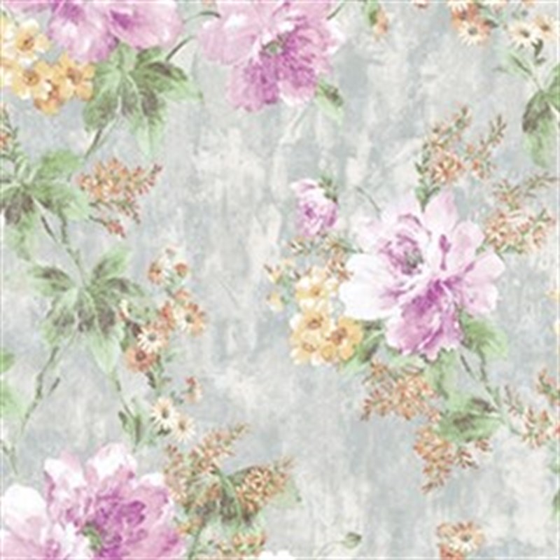 Adawall İndigo Çiçekli Duvar Kağıdı 4708-1