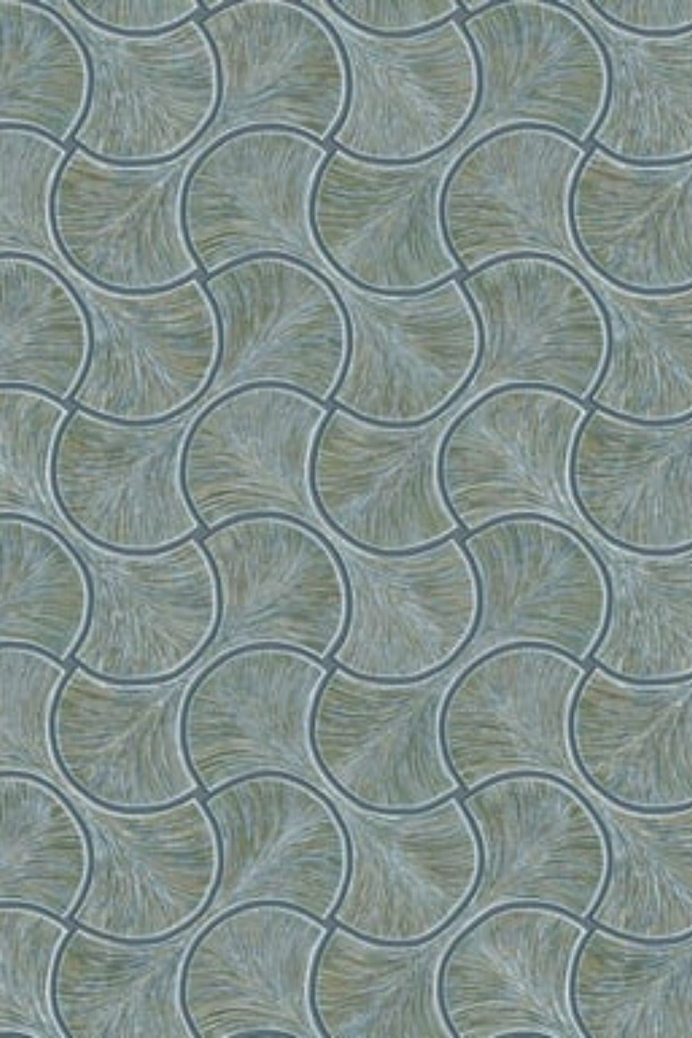 Adawall Omega Geometrik Desenli Duvar Kağıdı 23201-6