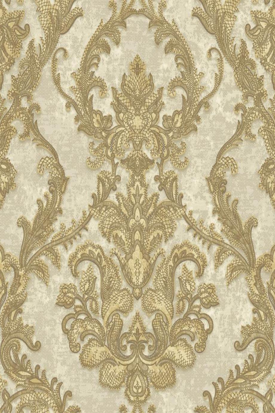 Adawall Rococo Damask Duvar Kağıdı 1303-3