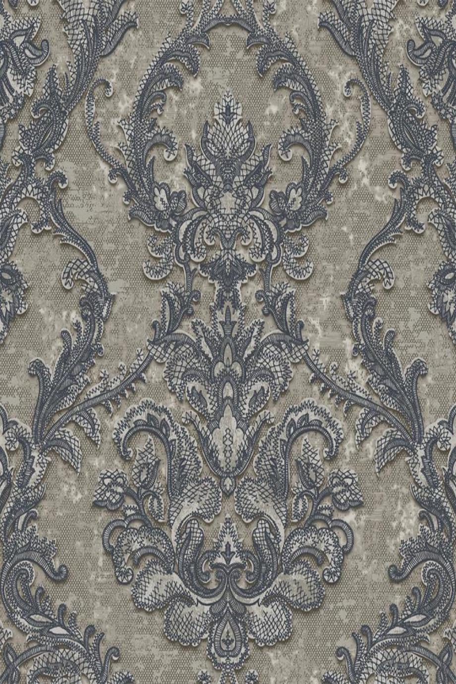Adawall Rococo Damask Duvar Kağıdı 1303-5