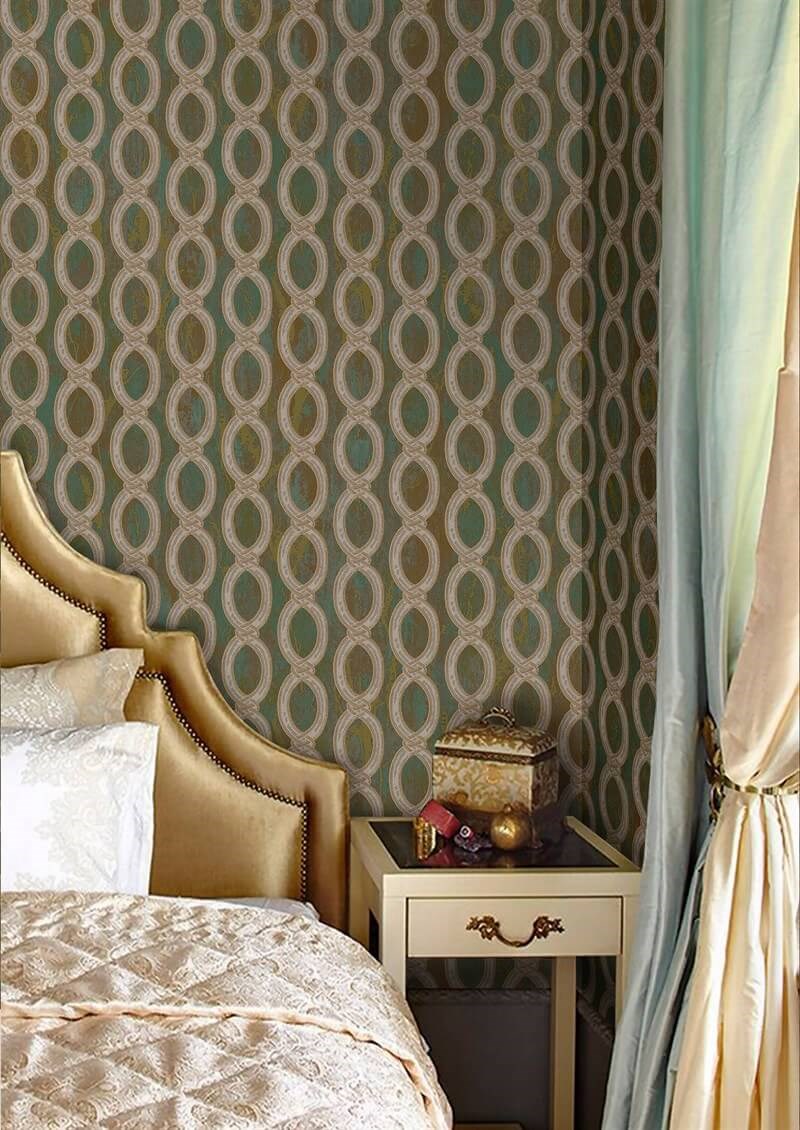Adawall Seven Geometrik Desenli Duvar Kağıdı 7808-4 I Dekonil