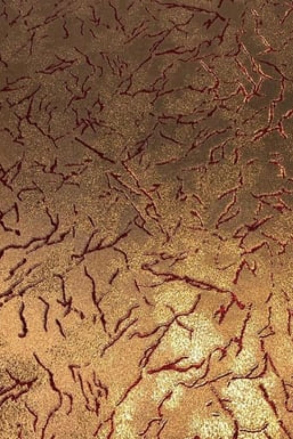 Gold Burgundy Plain Wallpaper D-90661