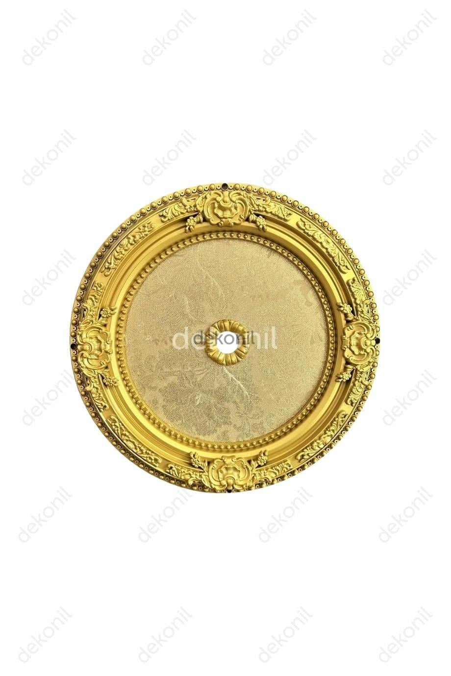 Altın Oval Saray Tavan 60 cm