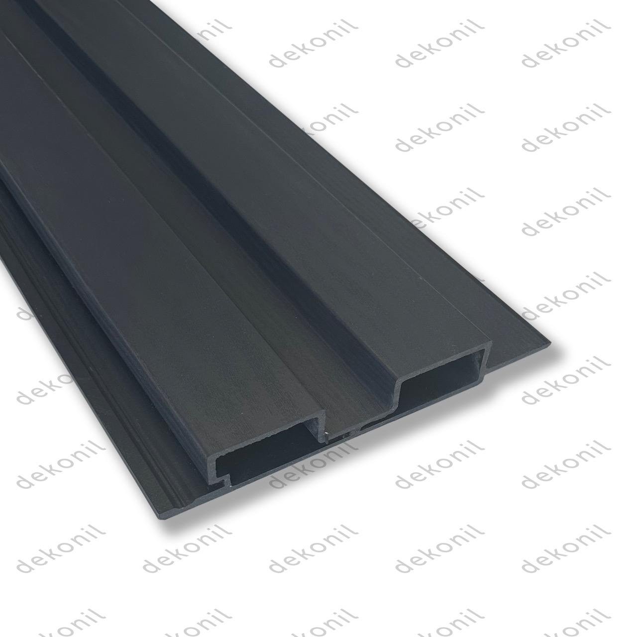 Antrasit Dış Cephe Lambri Kaplaması 20cm