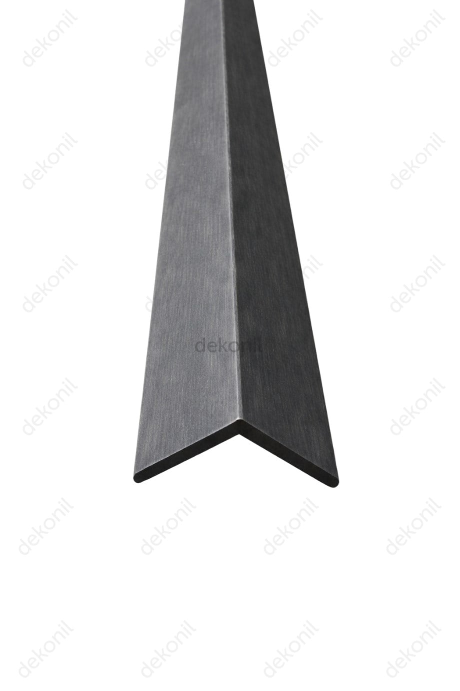 Antrasit Kompozit Zemin Deck L Köşe Bitiş Profili 5 cm