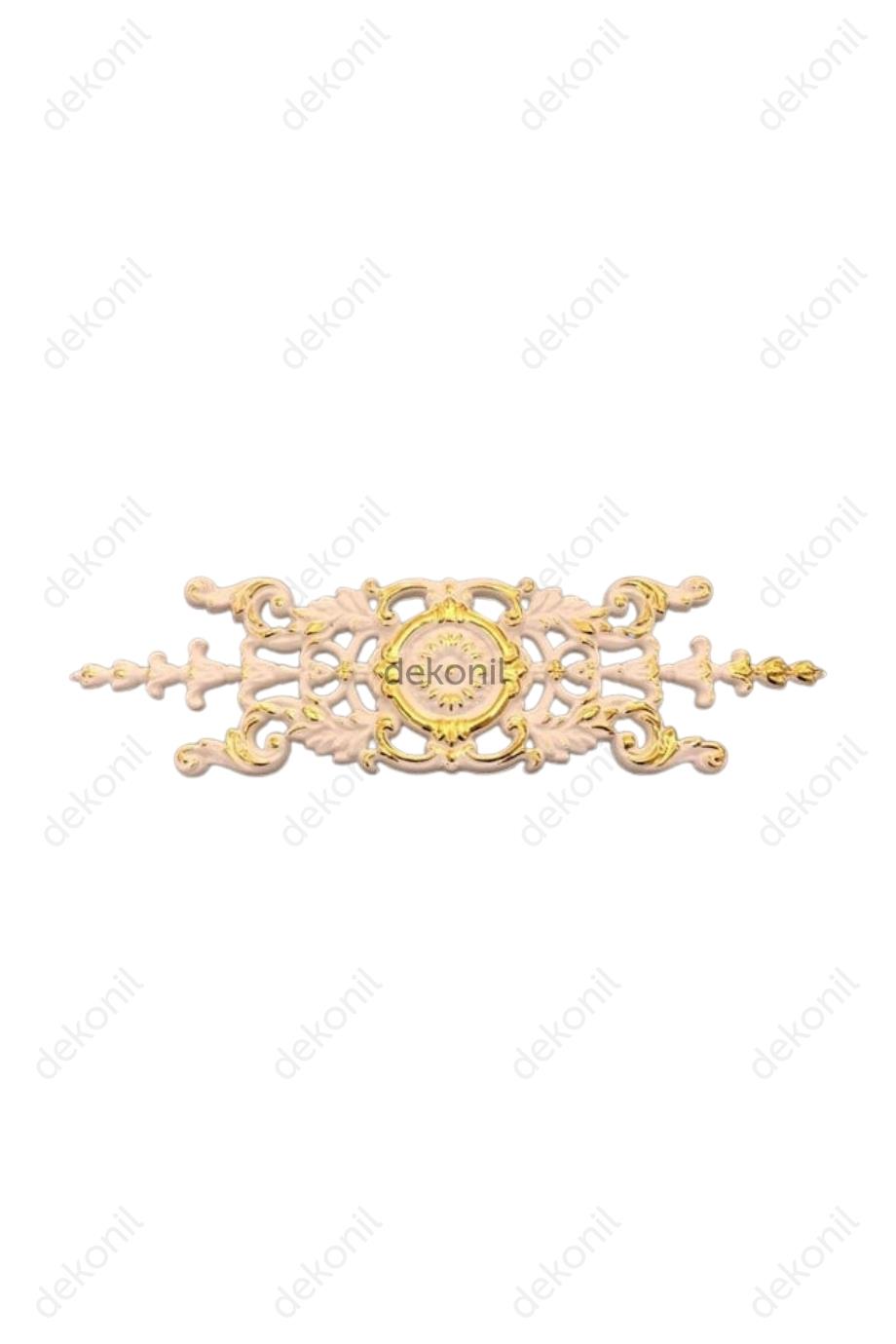 Beyaz Altın Motif 8,5*30 cm