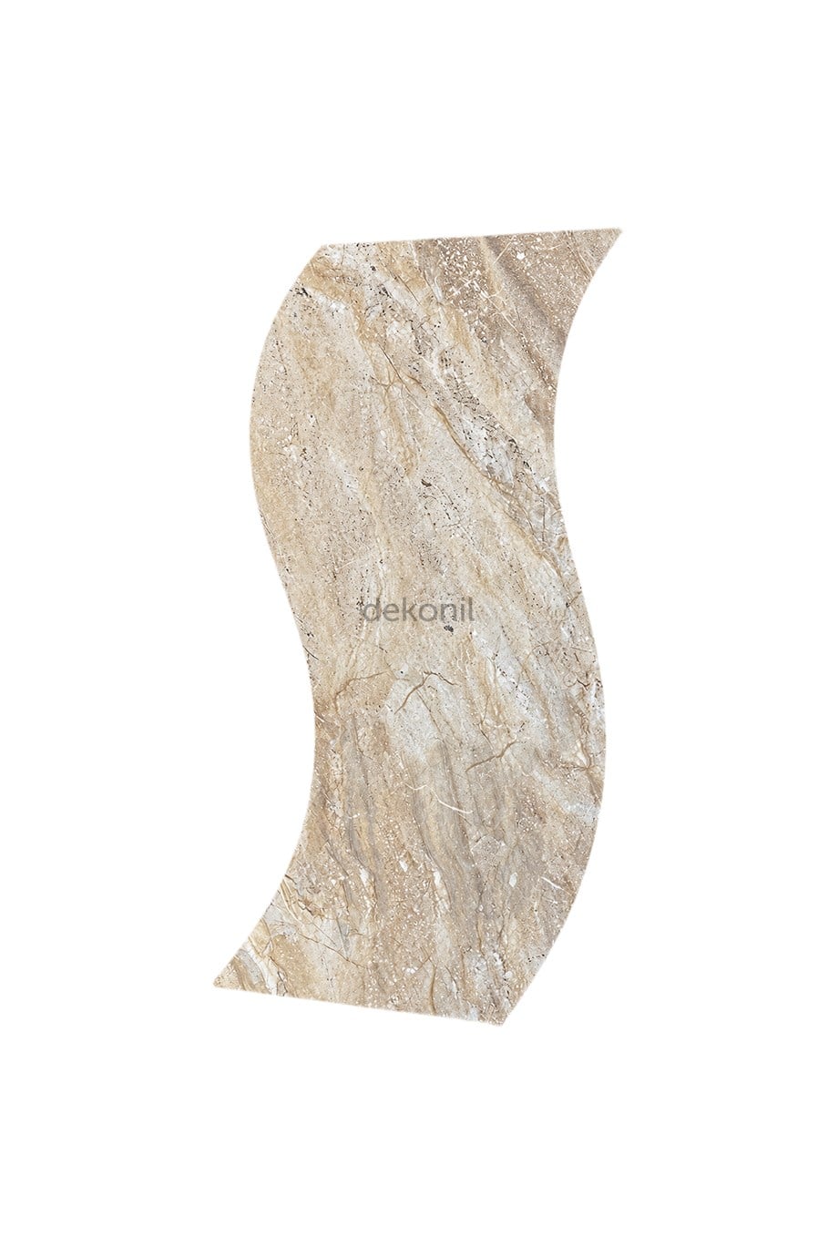 Caramel Mermer Desenli Flexinil Stone İnce Esnek Doğal Taş Panel 50*100 cm
