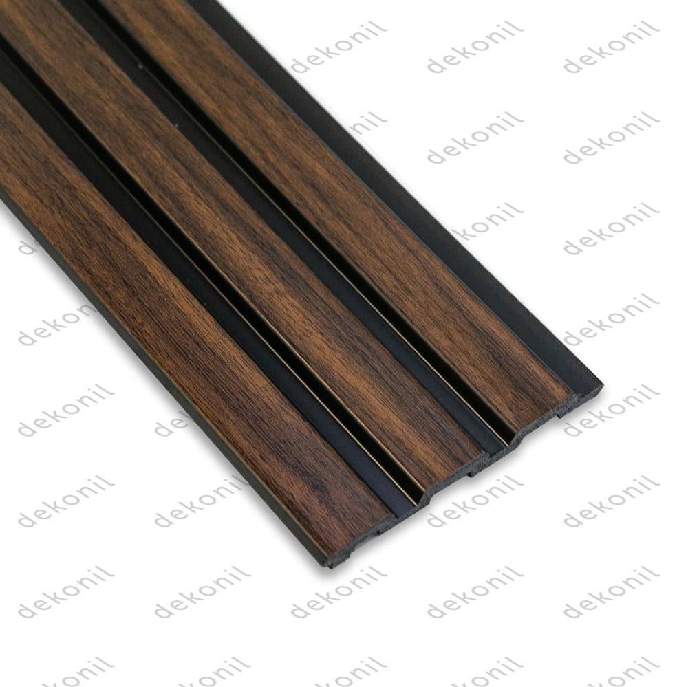 Dekoratif Ceviz Duvar ve Tavan Lambri 11,5cm