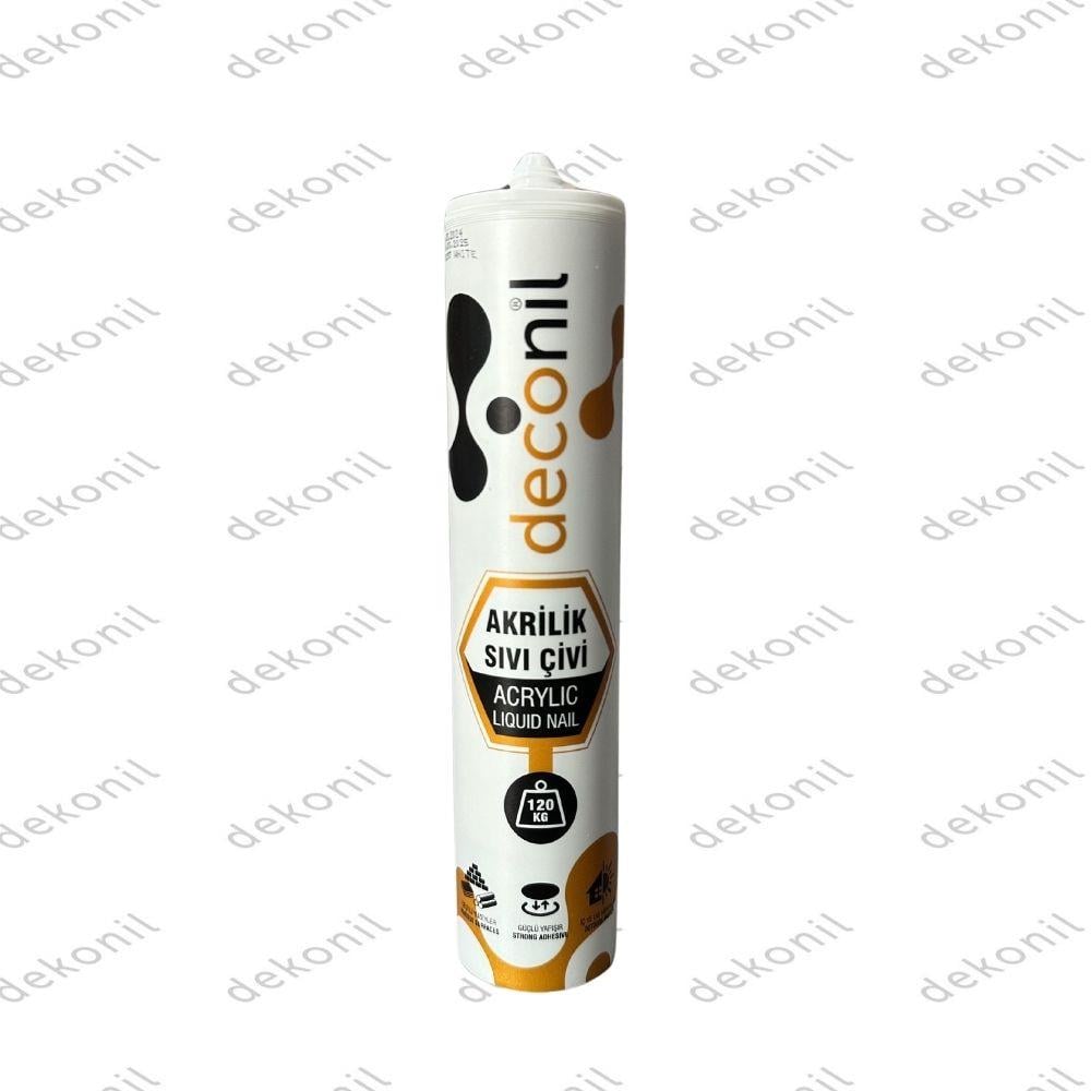 Deconil Akrilik Çivi Silikonu 280 ml