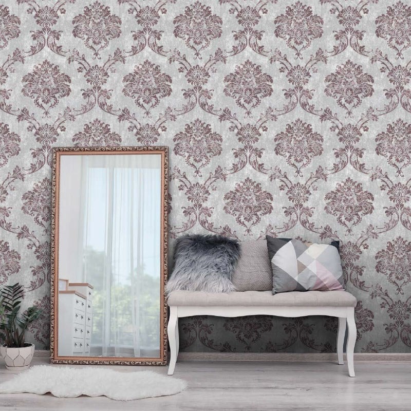 Decowall Maki Damask Desenli Duvar Kağıdı 406-05