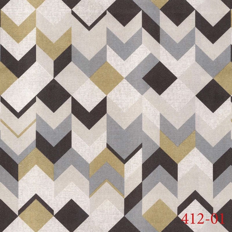 Decowall Maki Geometrik Duvar Kağıdı 412-01