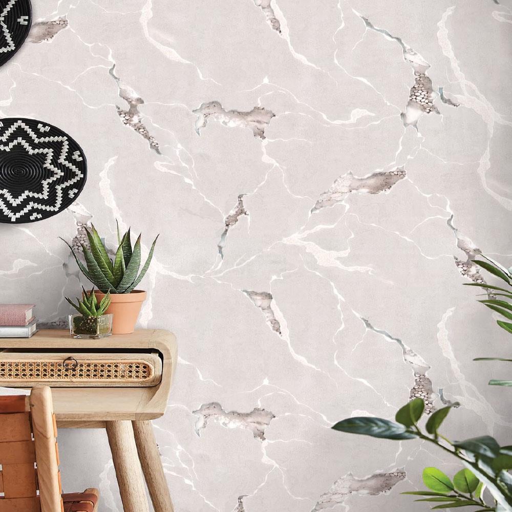 Decowall Odessa Mermer Desenli Duvar Kağıdı 2509-06