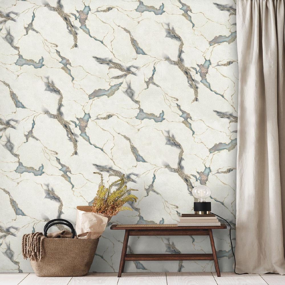 Decowall Odessa Mermer Desenli Duvar Kağıdı 2509-01