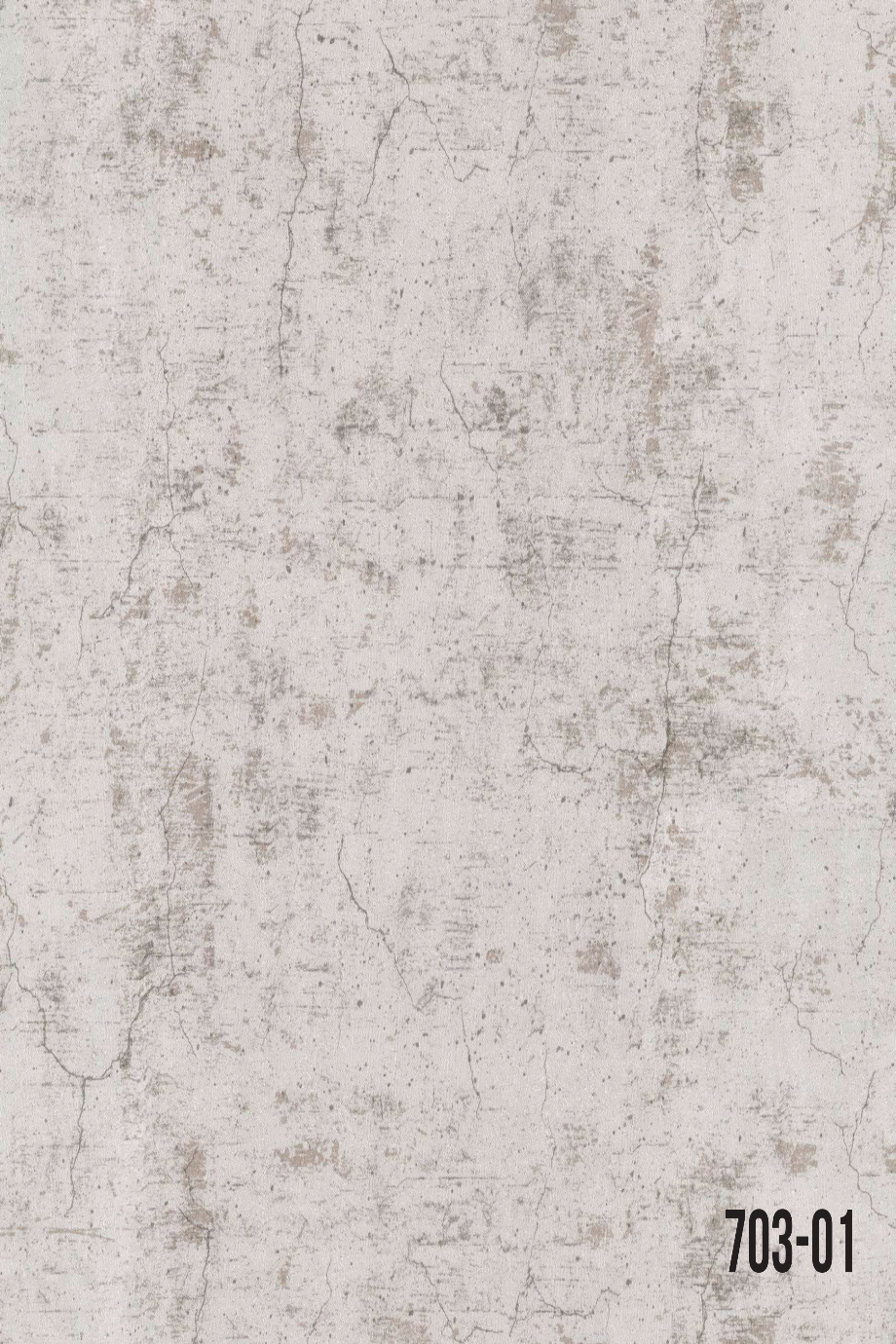 Decowall Rina Sıva Desenli Duvar Kağıdı 703-01