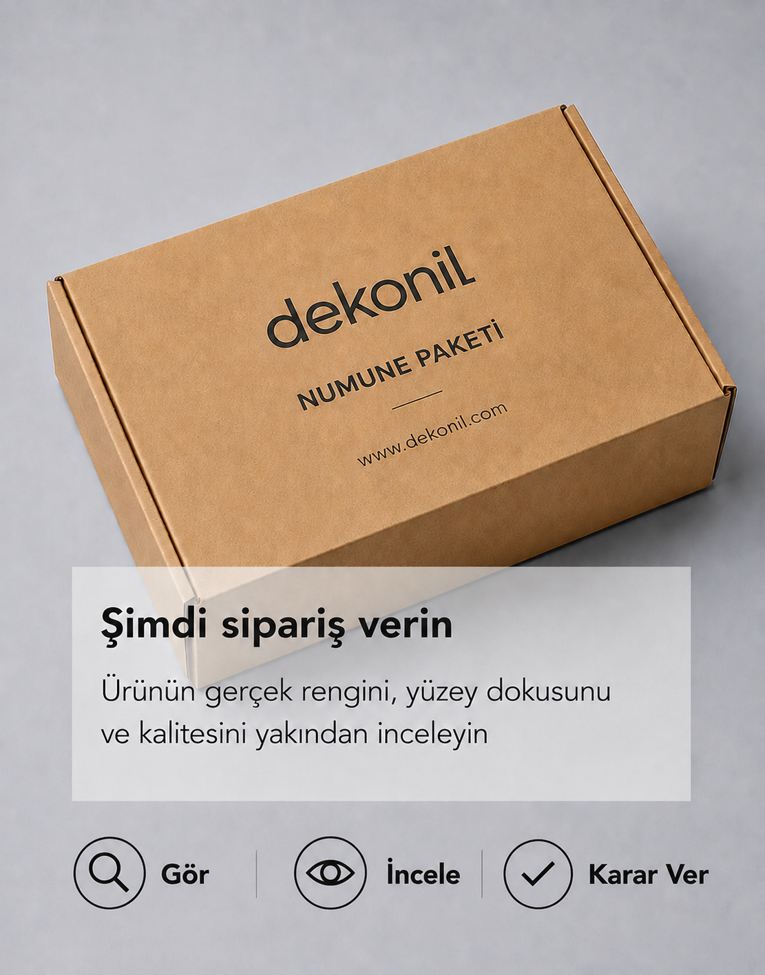 Dekonil Polimer Lambri Numunesi