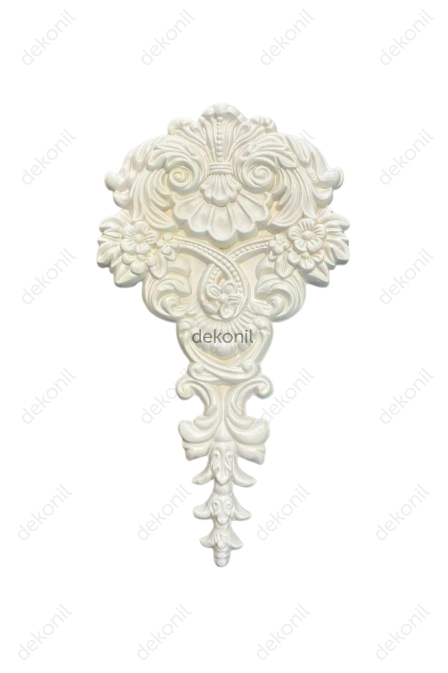 Dekoratif Poliüretan Boyanabilir Motif 52*30 cm