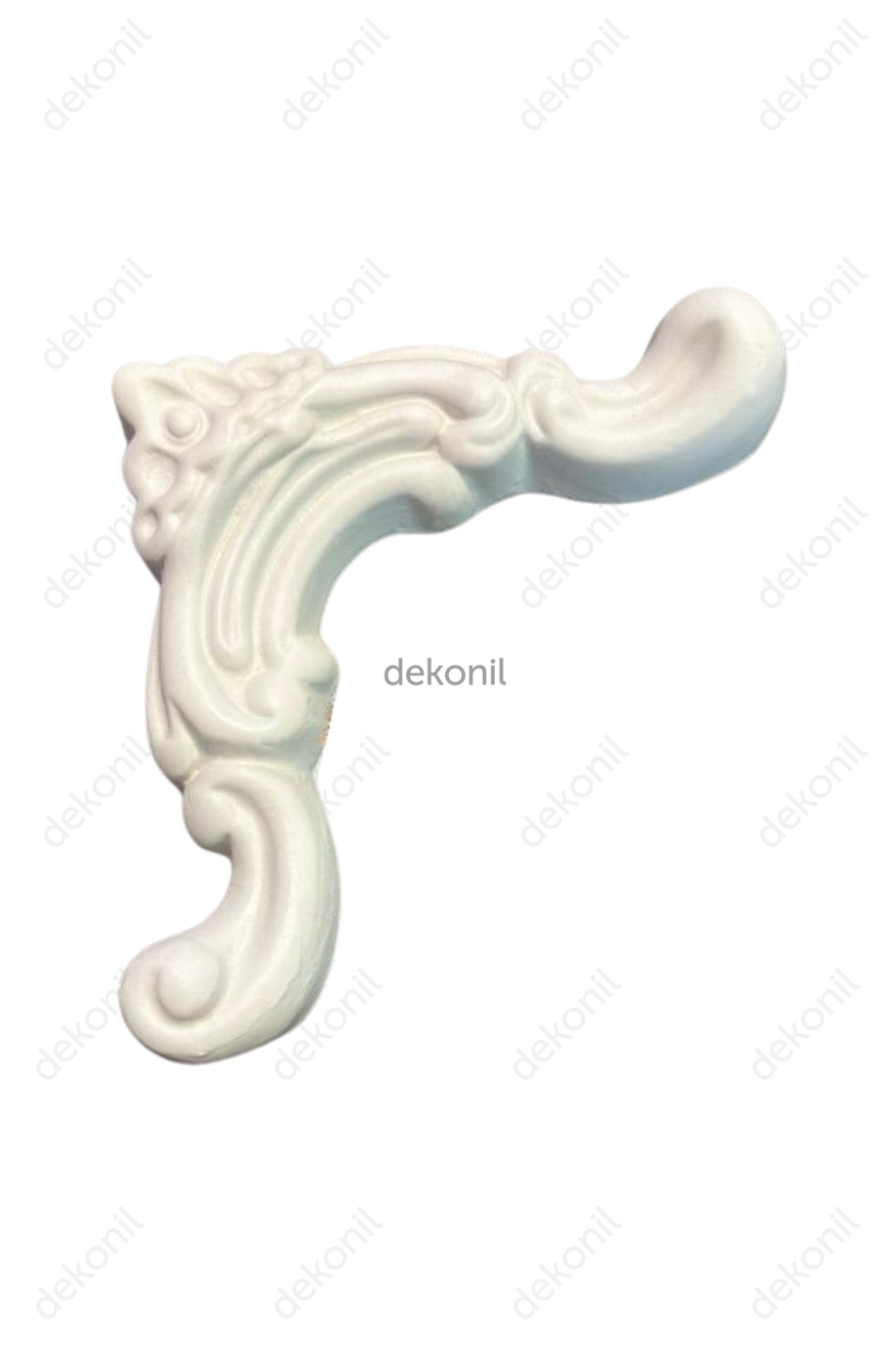 Elmas Poliüretan Boyanabilir 2,5cm Çıta Geçmeli Köşe Motifi