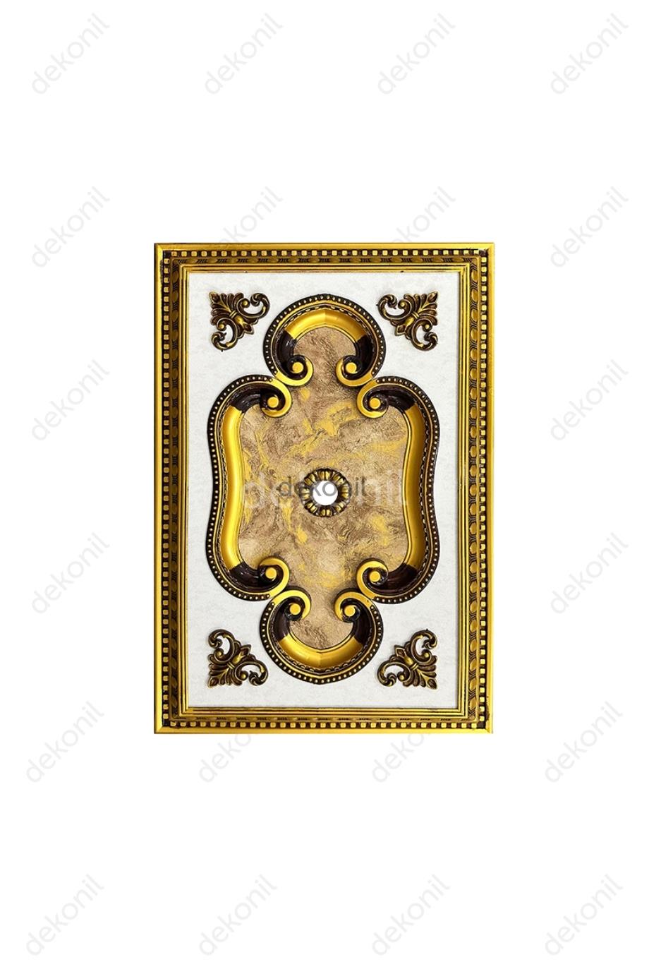 Eskitme Dikdörtgen Saray Tavan 60*90 cm