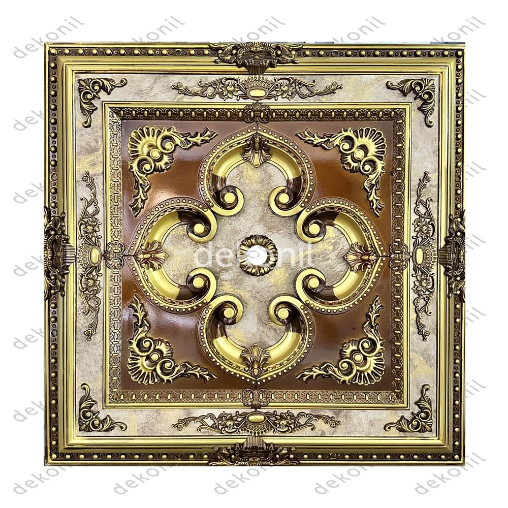 .بحرة أسقف مربع عتيق مزخرف 90 سم