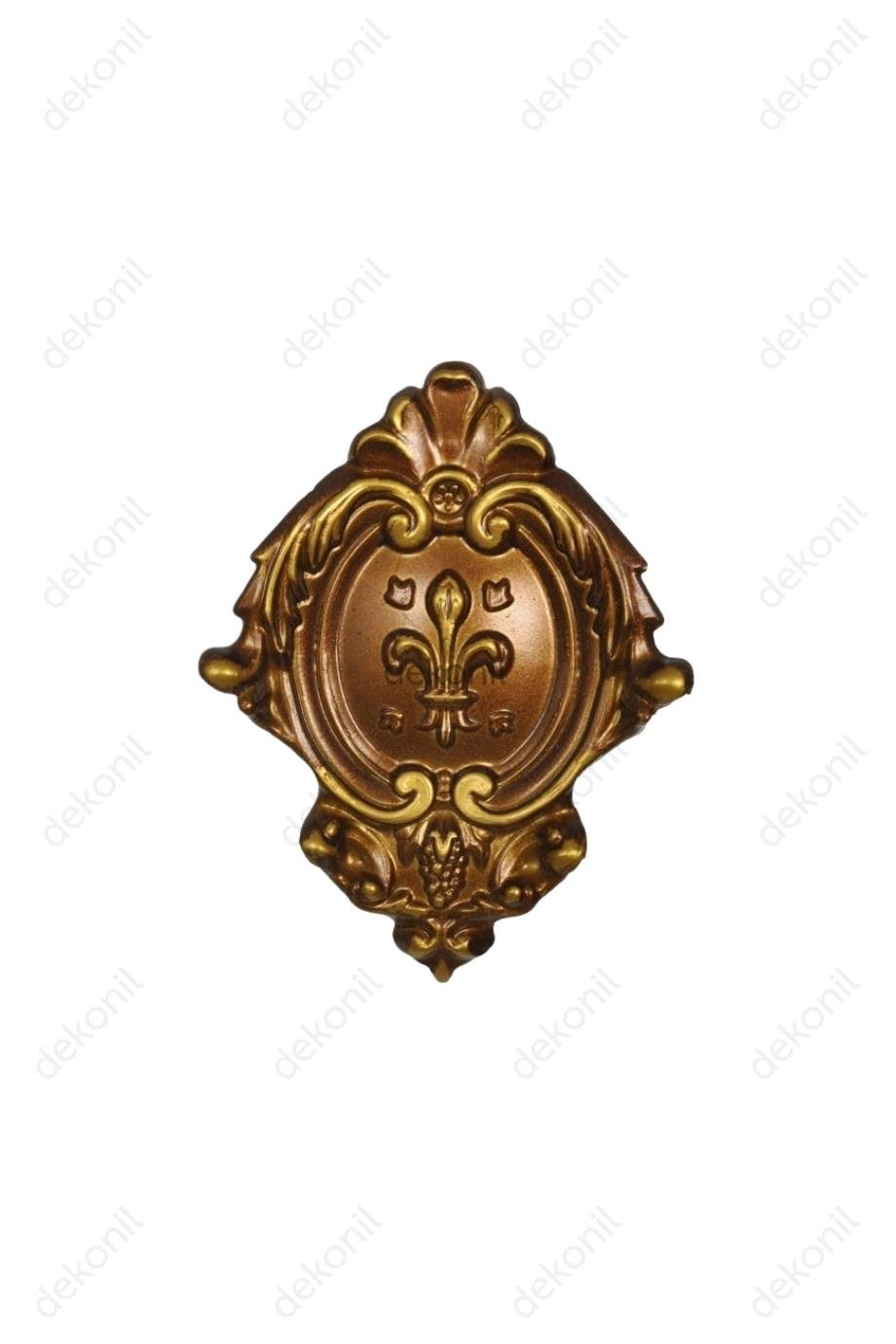 زخرفة زاوية داخلية من الجبس العتيق 17*13 سم