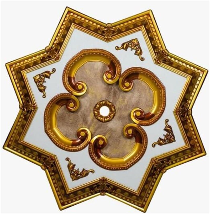 Palace Ceiling Star Brown 90cml Dekonil