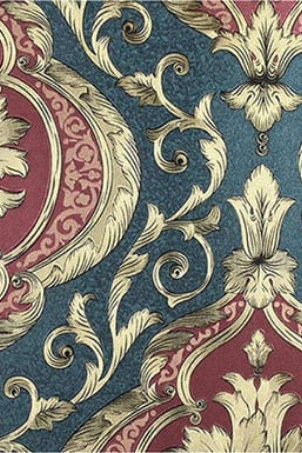 Grown Gold Gilded Wallpaper YD66331
