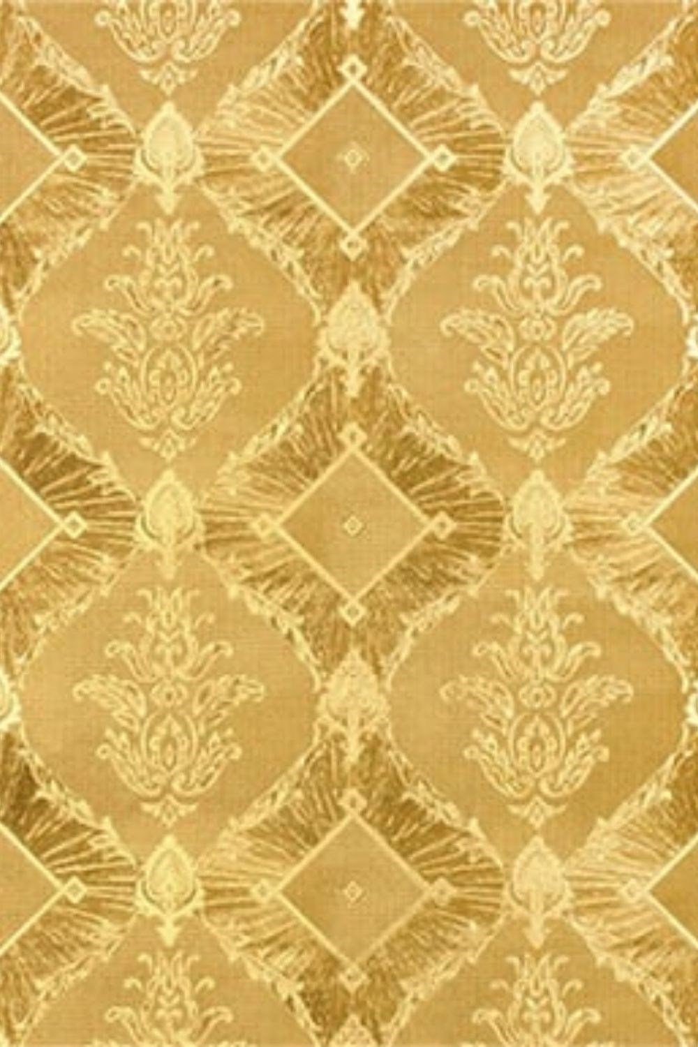 Grown Gold Gilded Wallpaper YD90102
