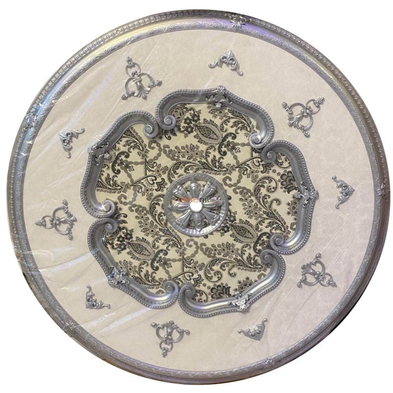 Palace Ceiling Oval Silver 150cm