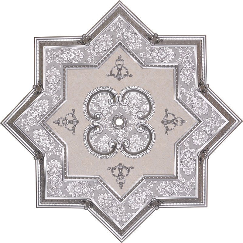 Gümüş Yıldız Saray Tavan 150 cm