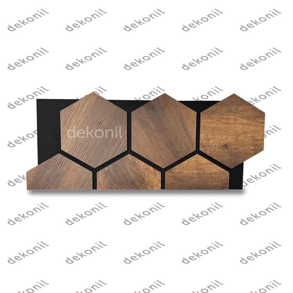 Hexagon Acoustic Hexagonal Baroque Closure Wall Panel