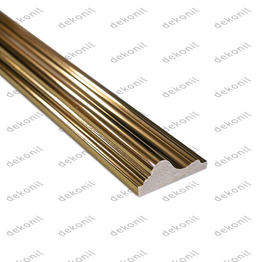 Hürrem Decorative Wall Border Gold 6cm