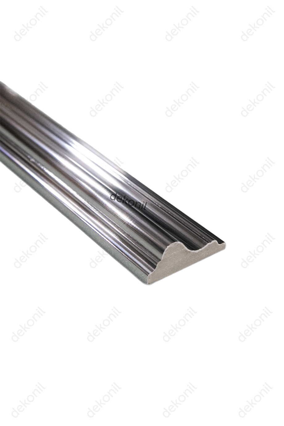 Kanuni Varaklı Silver Duvar Bordürü 6cm