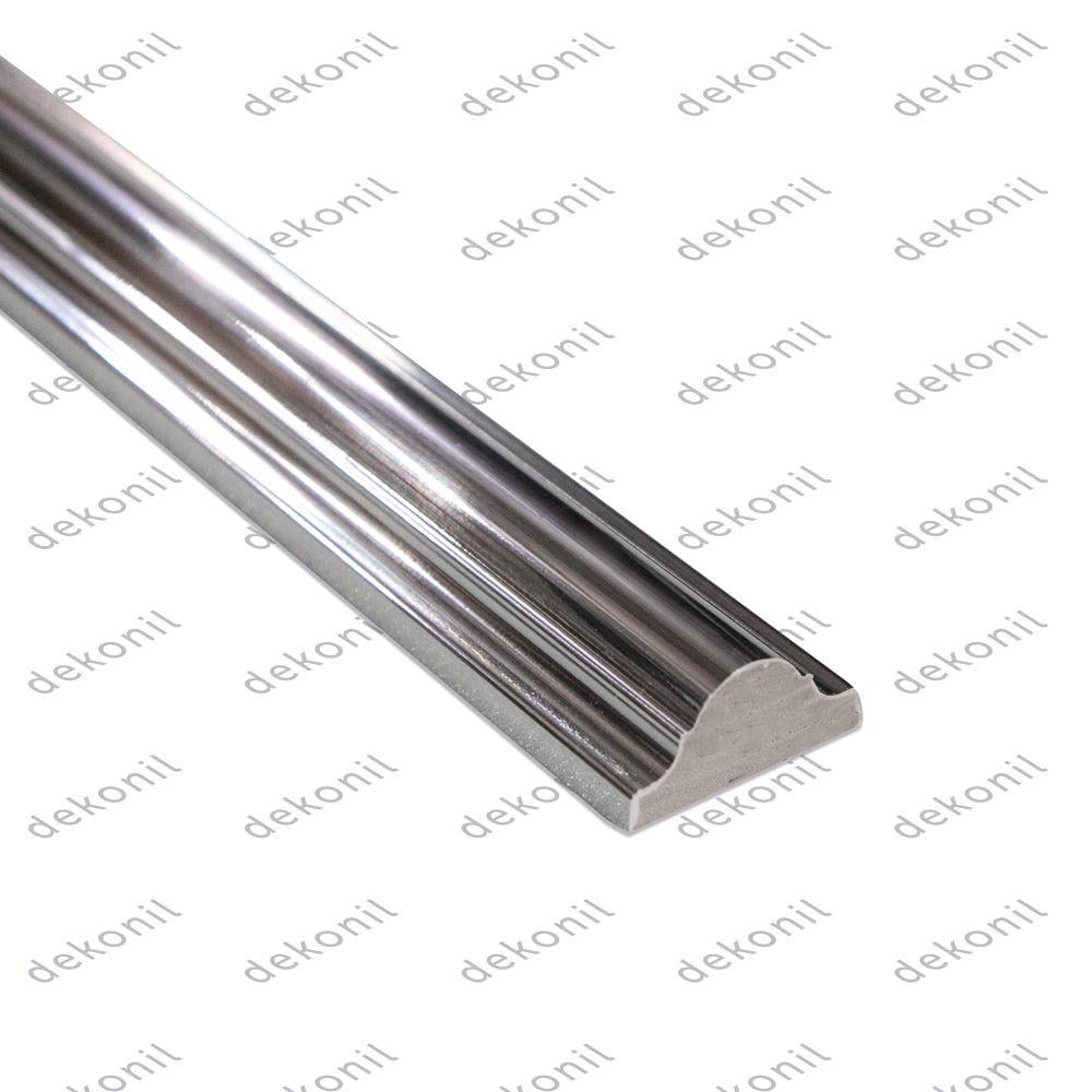 Kanuni Varaklı Silver Duvar Çıtası 4cm