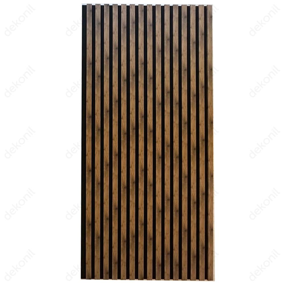 Lux Akustik Lambri Duvar Paneli Ceviz 60*280 cm