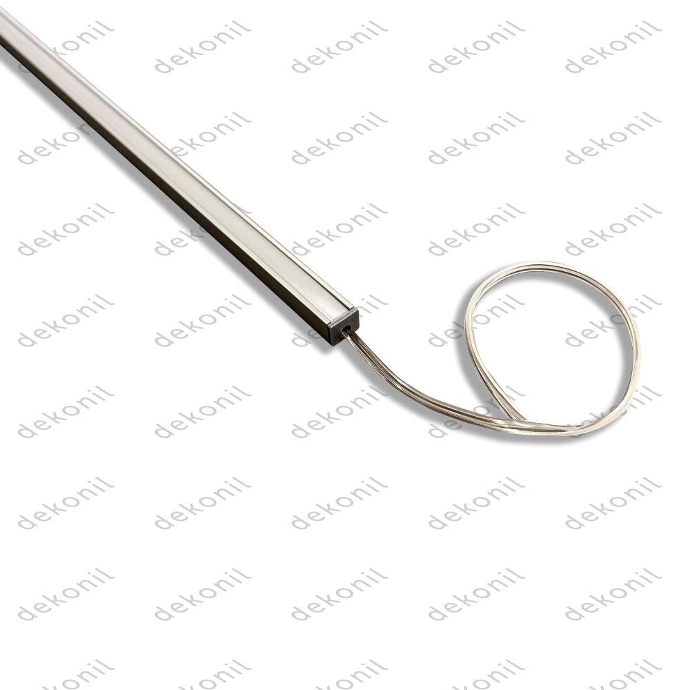 MDF Lambri Alüminyum Kasa Gün Işığı Led Işık 40 cm