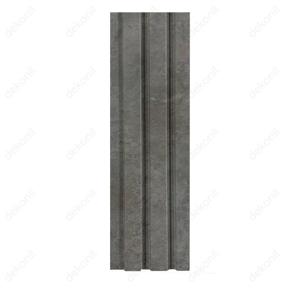 Mdf Lux Chicago Concrete Duvar Panel Lambri 12 cm