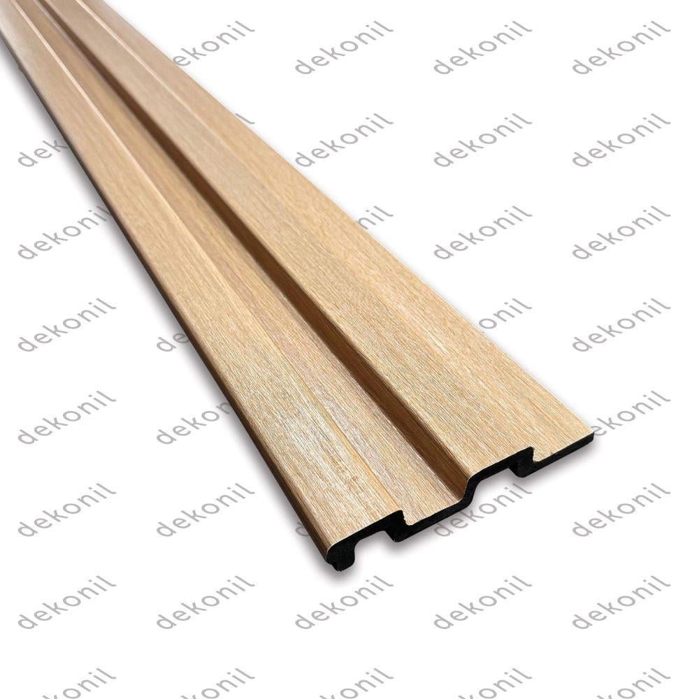 Decorative Light Oak Wall and Ceiling Paneling 12cm
