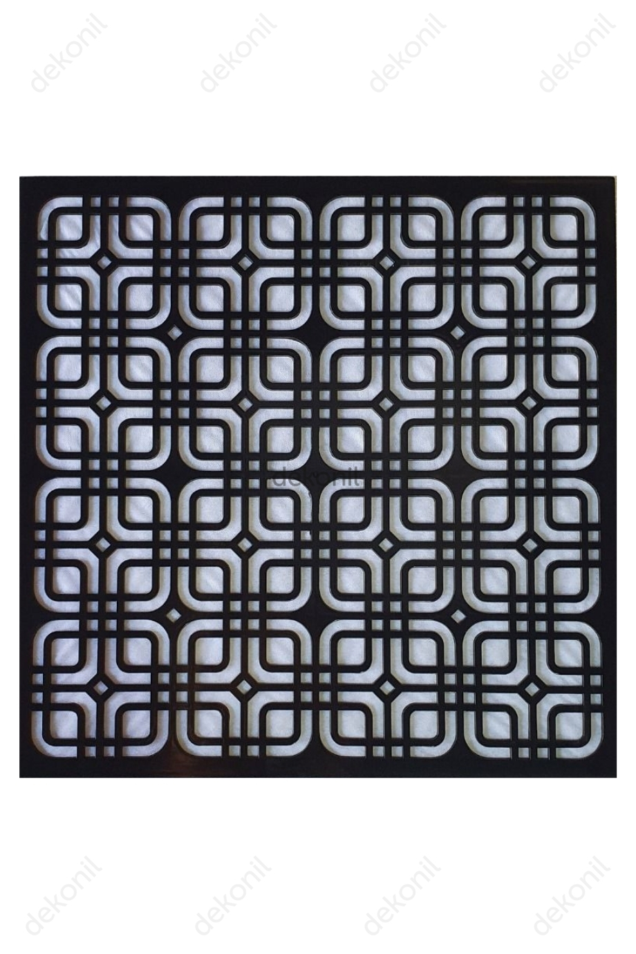 Moderna Siyah Pvc Tavan Paneli 60*60 cm