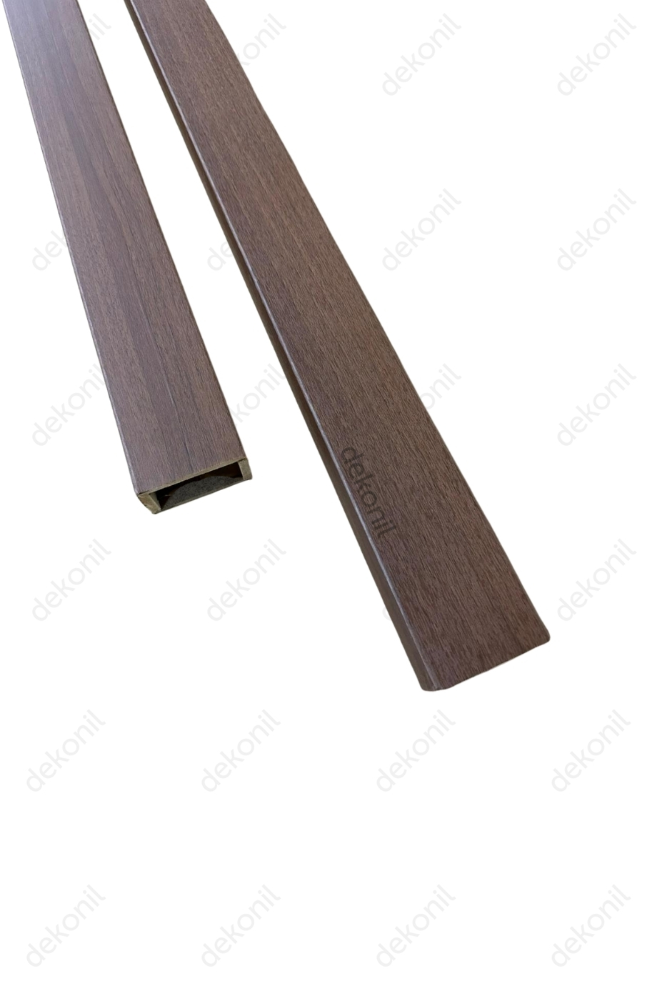 Monte Ceviz MDF Seperatör Duvar Bölme Profili 5*8*280cm