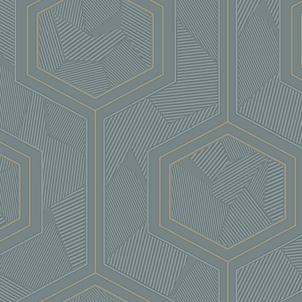 Murella Lamborghini 3 Geometrik Duvar Kağıdı Z12853