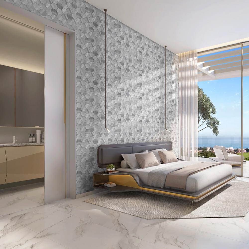 Murella Lamborghini 3 Geometrik Duvar Kağıdı Z12830