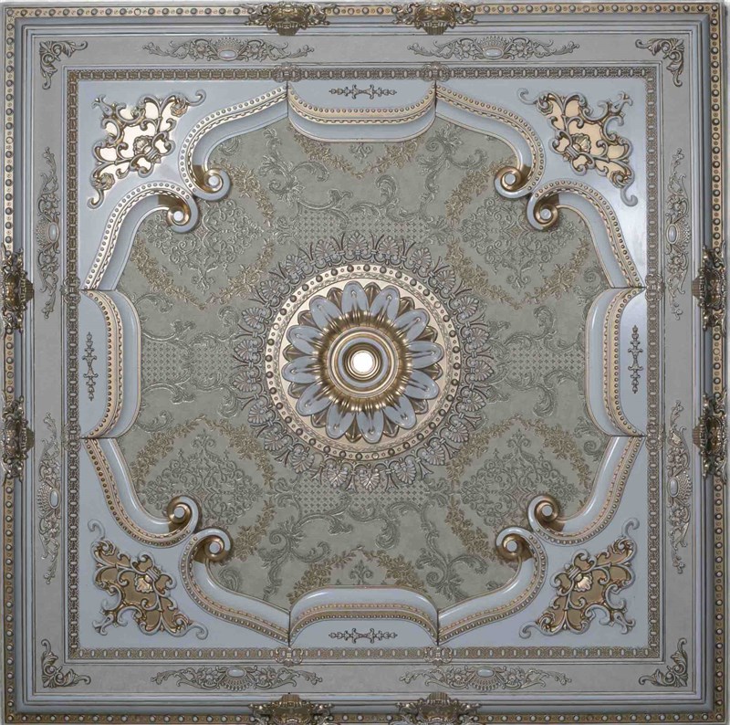 Patina Kare Saray Tavan 150*150 cm l Dekonil Saray Tavan