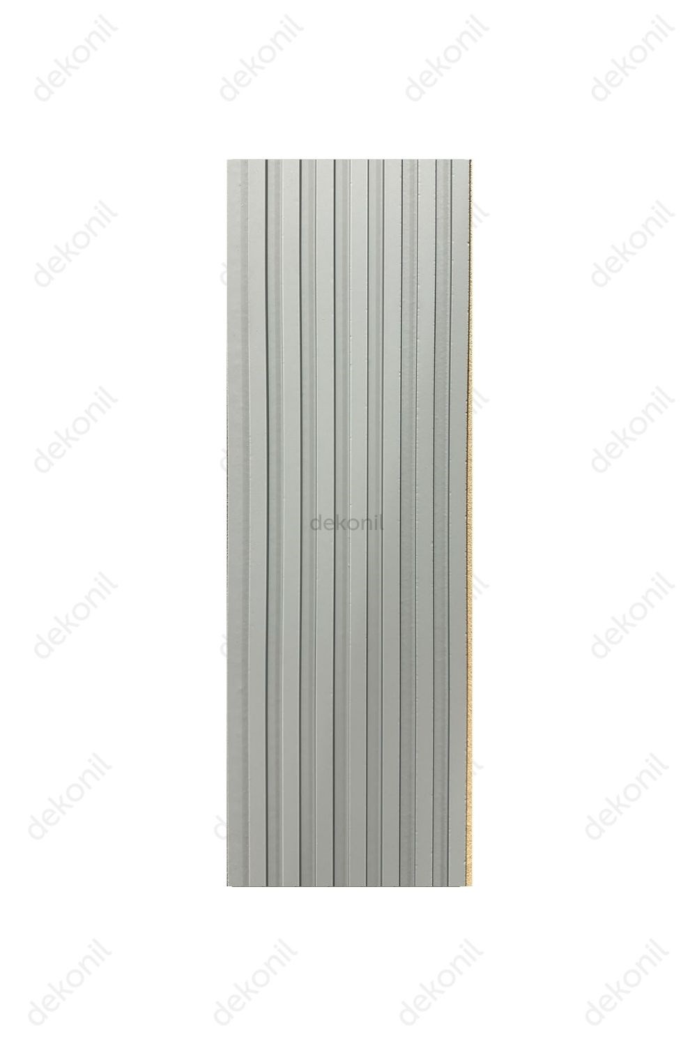 Rock Zamansız Gri MDF Lambri 15cm